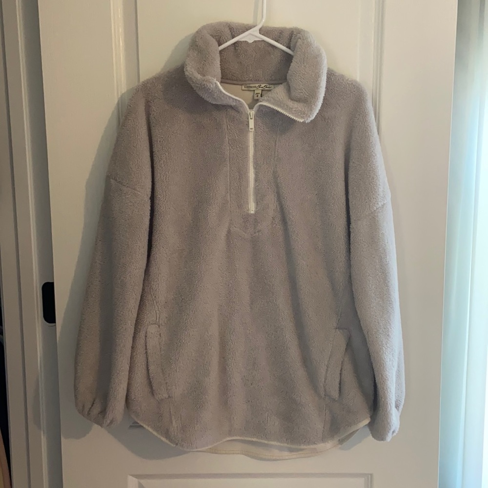 Express cozy fleece sweatshirt